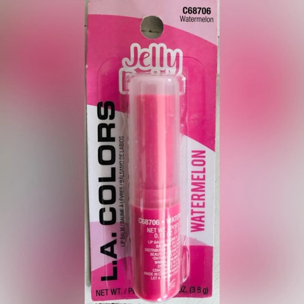 5pk scented jelly lip balms watermelon grape coconut strawberry cherry‎ flavor